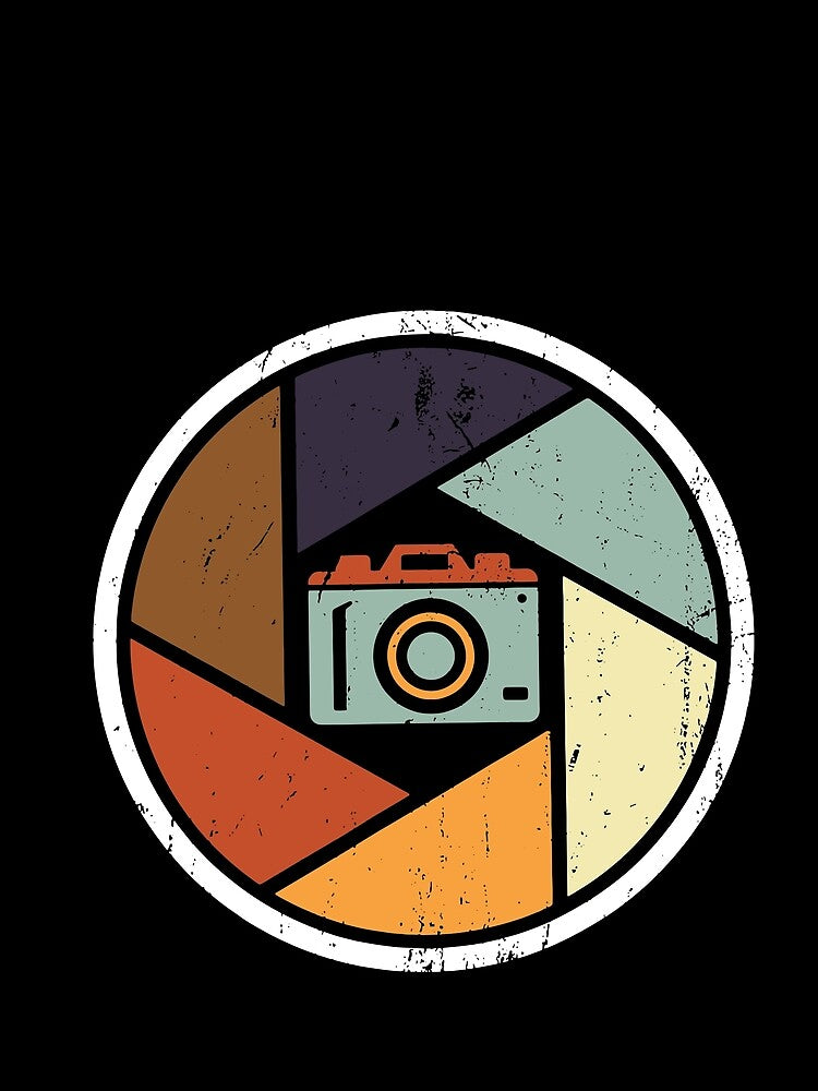 Minimalist Retro Photographer Vintage Camera by TobyLewis1592
