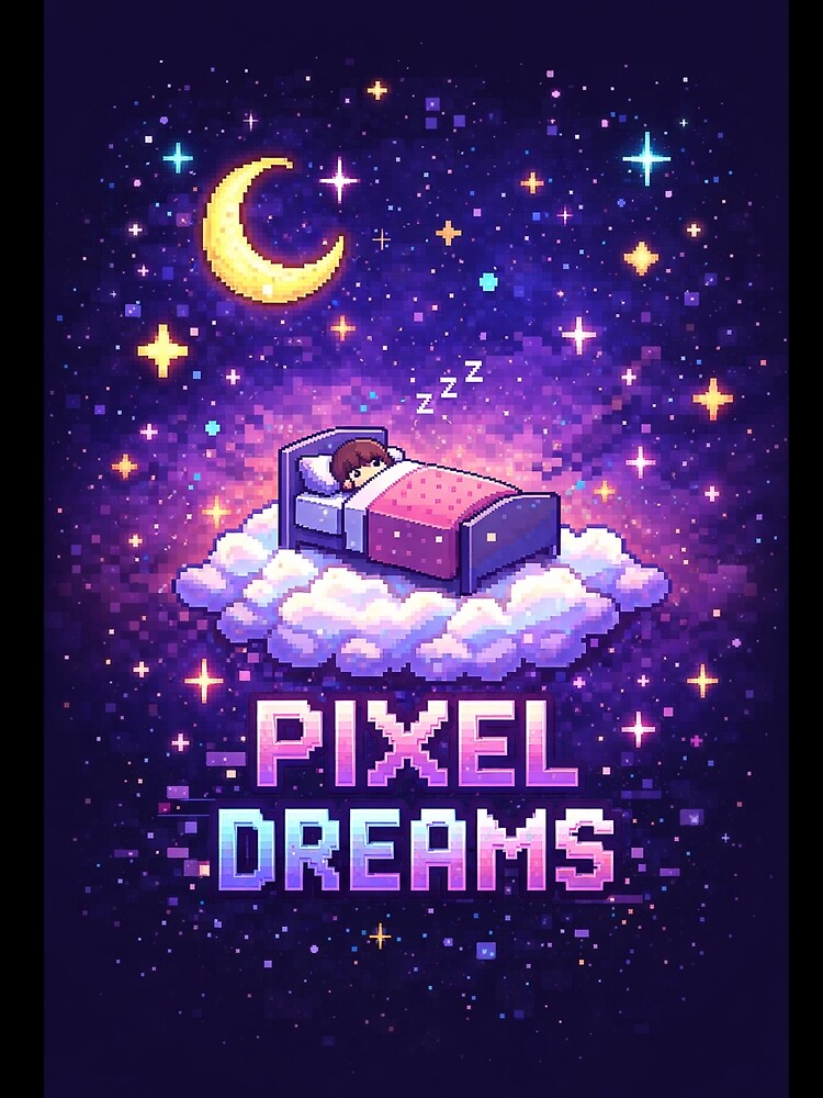Pixel Dreams Cute Retro Gaming Aesthetic by Hannah-Yei