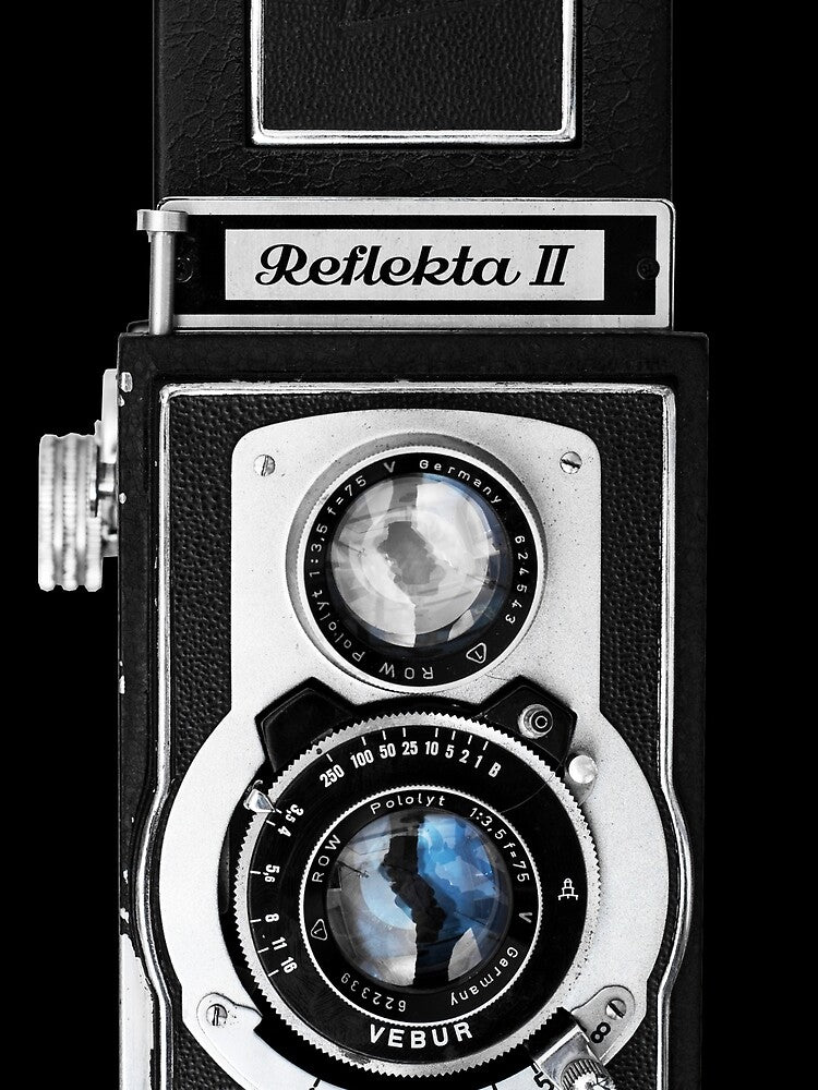 Vintage Reflekta II Film Camera - Photography Photo Lens by inkandmoth
