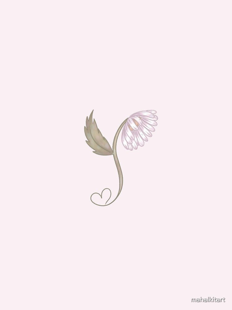 Just a Flower With A Heart by mahalkitart