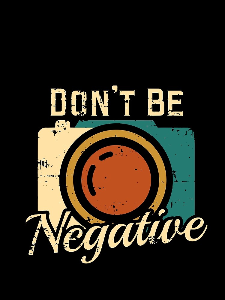 Negative Camera Vintage Photographer T-Shirt by TobyLewis1592