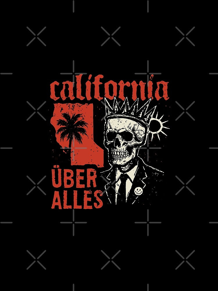 California Uber Alles: Dystopian Political Punk Satire by sXe-art