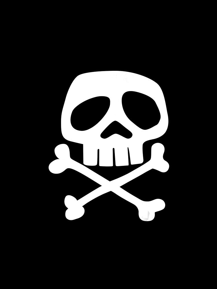 Punk Rock Skull And Bones 1980'S Punk Rock Misfit by ZinEc