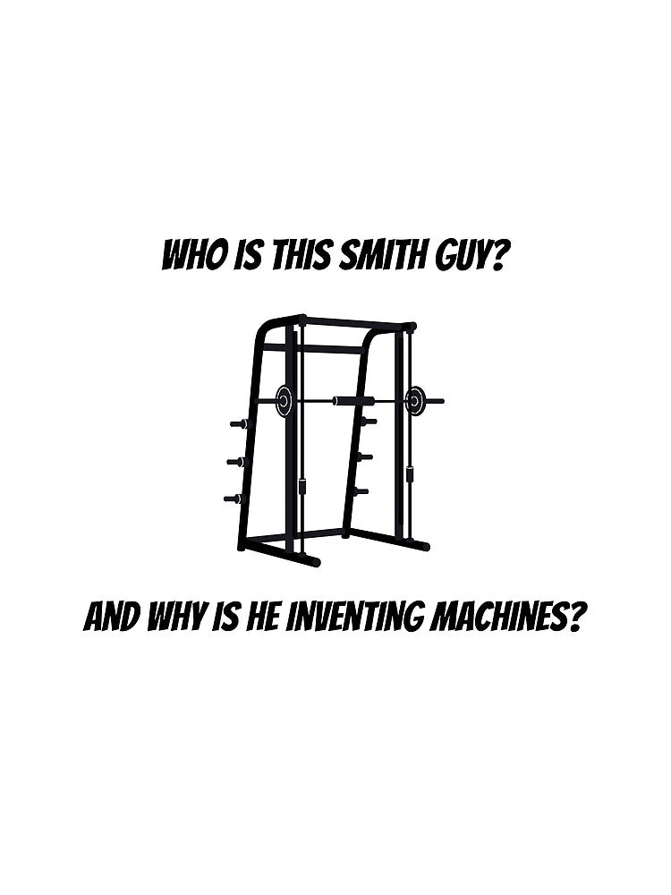 Hate the Smith Machine by msify