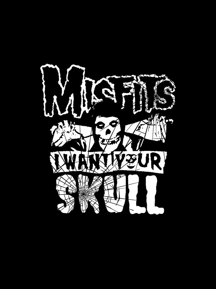 I Want Your Skull. Punk Rock Band. by Bubbledesignnew