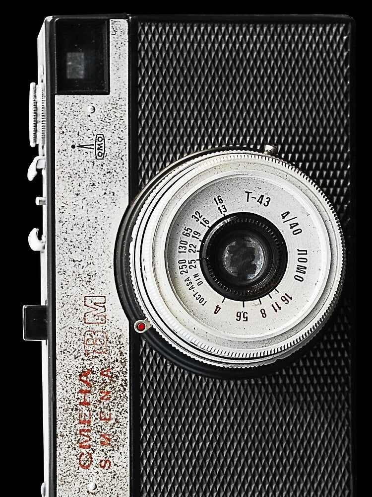 Vintage Soviet CMEHA SMENA Film Camera - Photography Photo Lens by inkandmoth