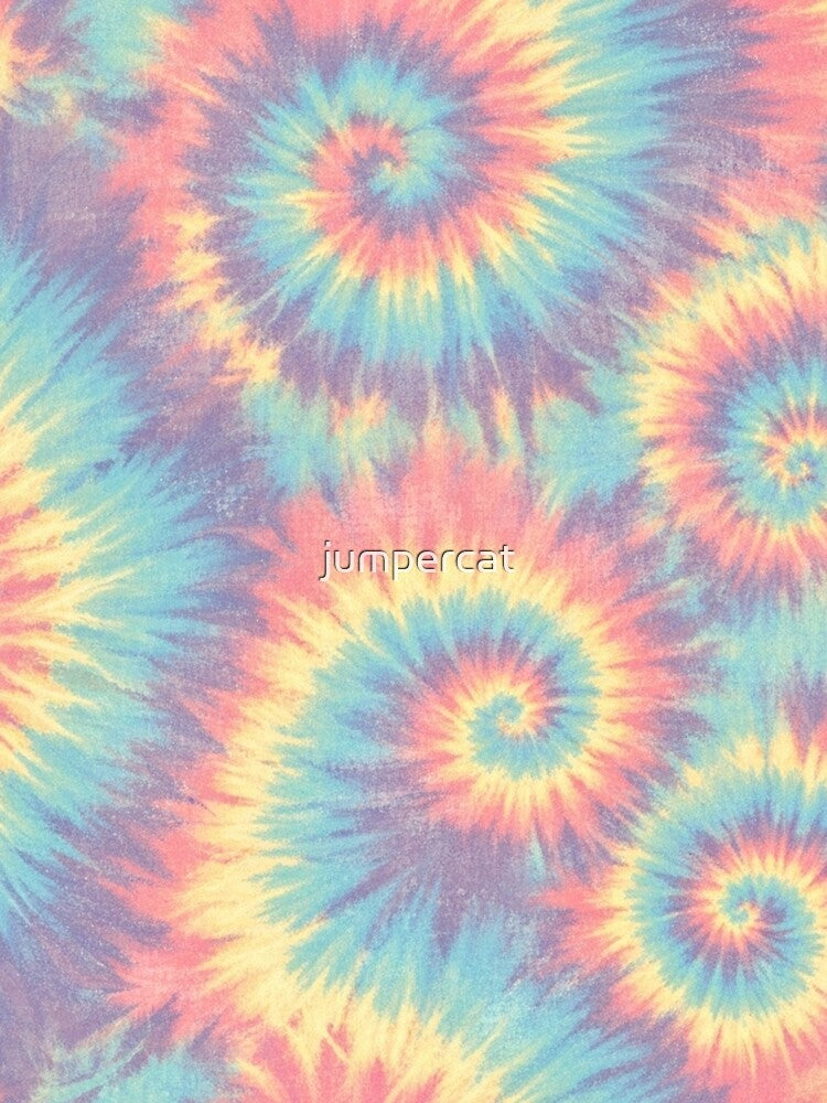 Soft Dreamy Spiral Tie-Dye by jumpercat