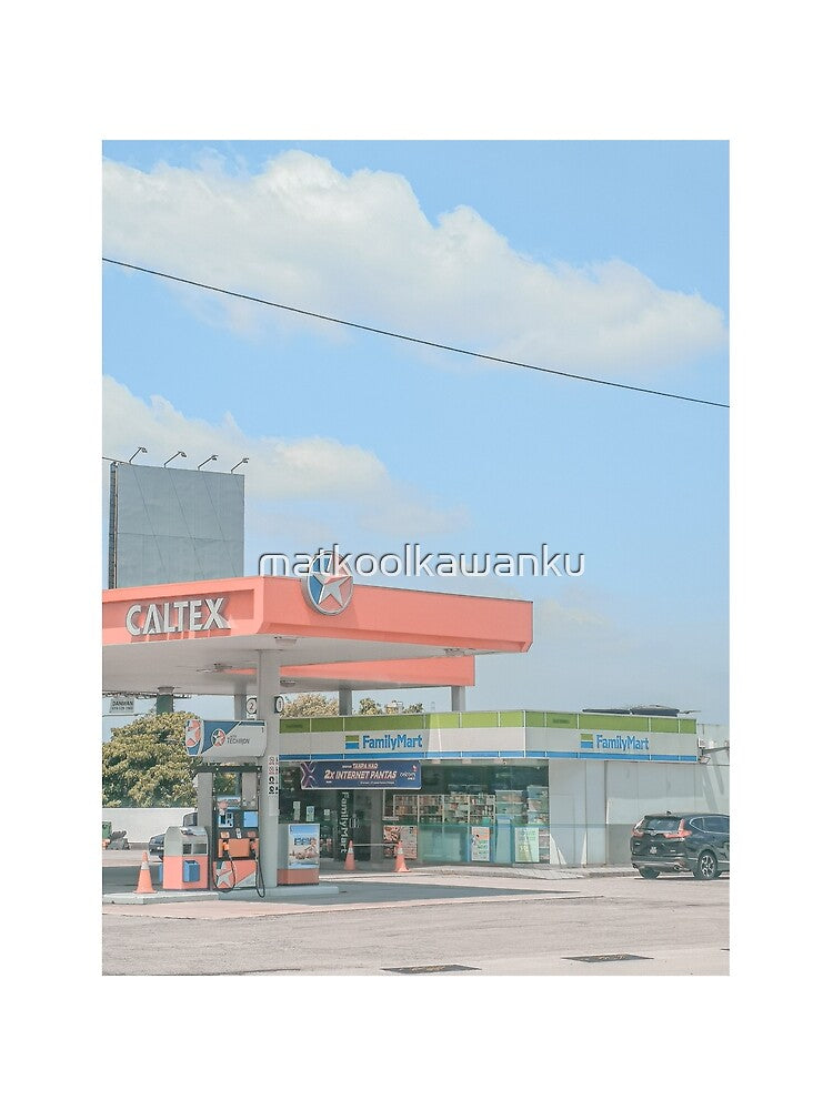 Petrol station & Convenient store by matkoolkawanku