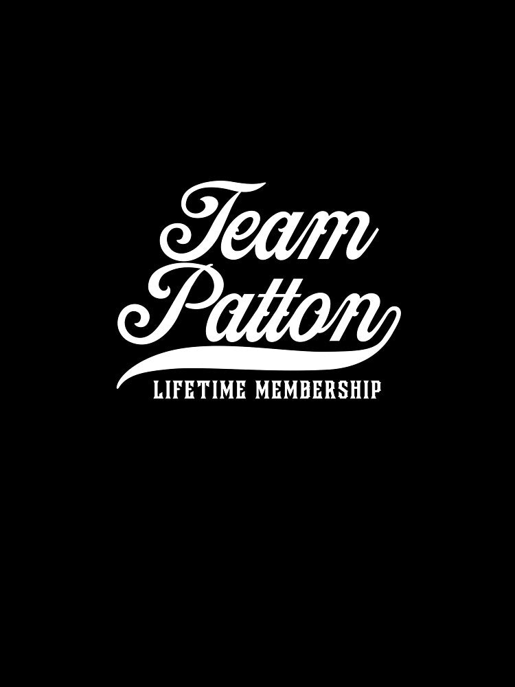 Team Patton Family Name by linartcia