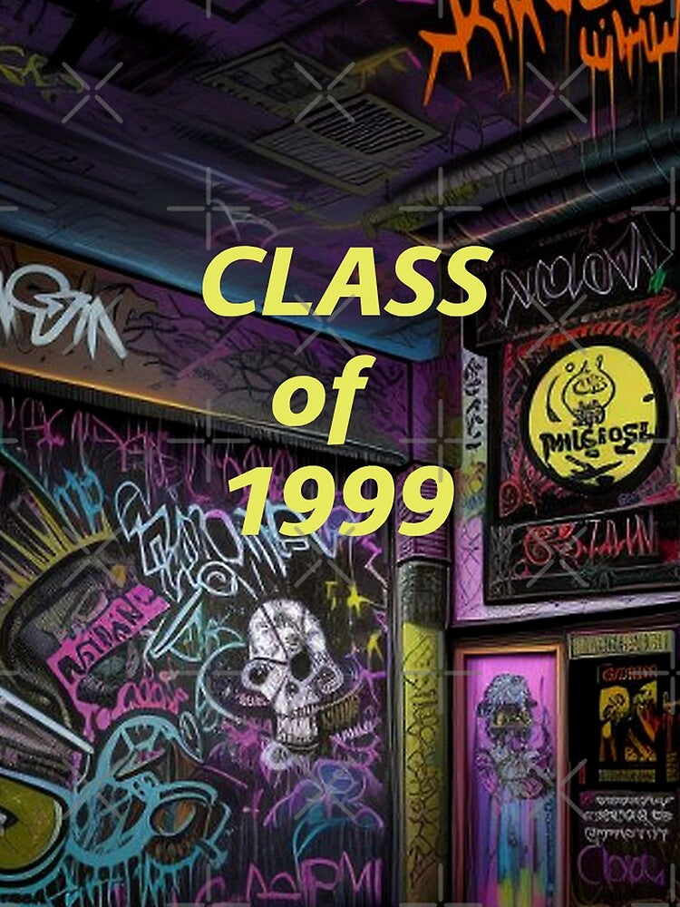 Class of 1999 Abstract Graffiti Art by TheDarkWardrobe