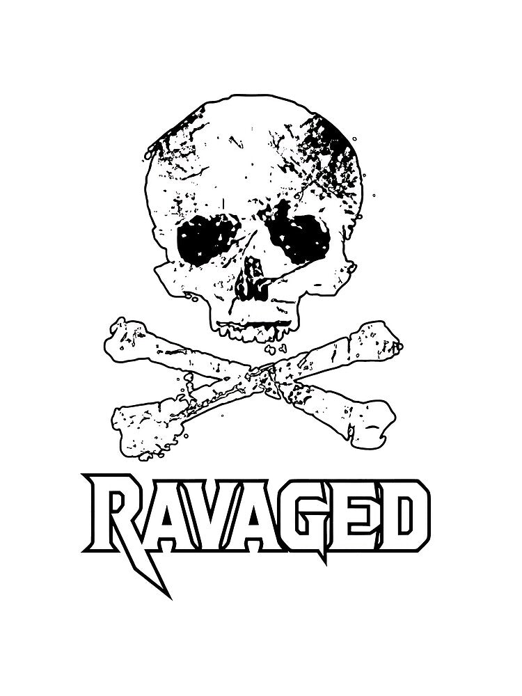 Grunge Skeleton & Bones Emblem Apparel by Nort-Surcorm