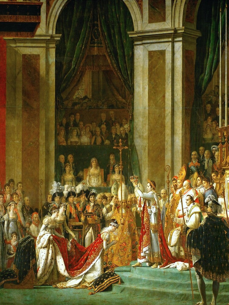 Jacques-Louis David's Consecration of Emperor Napoleon I by mosfunky