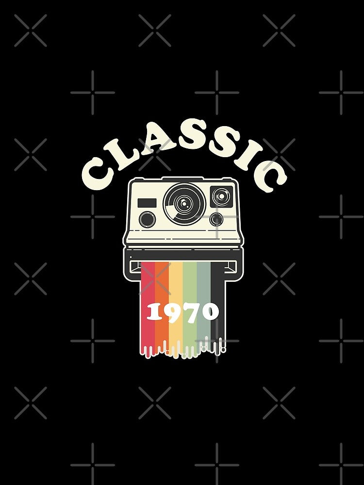 Classic 1970 Camera Photographer Birthday Gift by wdyoungblood