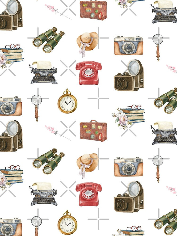 Watercolor Vintage Elements by silviaol