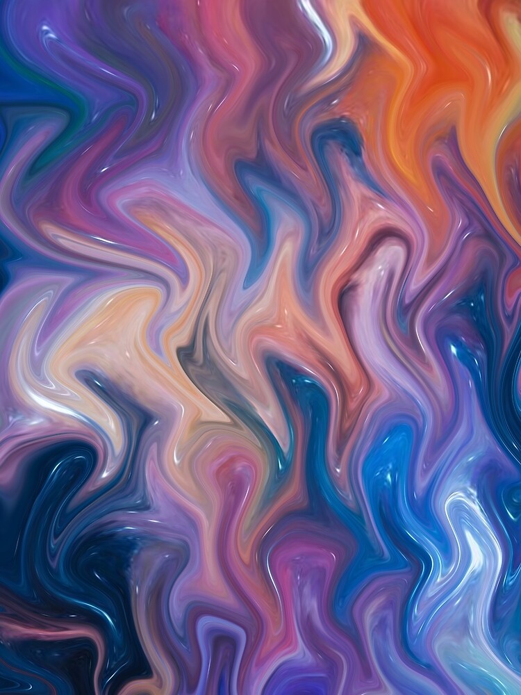 Color combination wavey fantasy multicolour by Cici-Chan