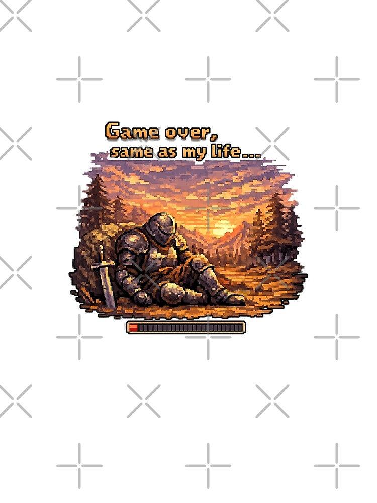 Game Over: Pixel Life Ends by AlvelinaCP