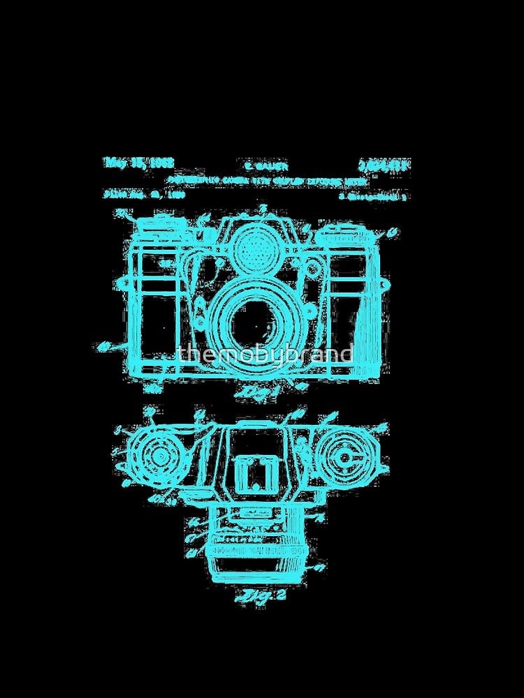 Vintage Photographer Blueprint by themobybrand