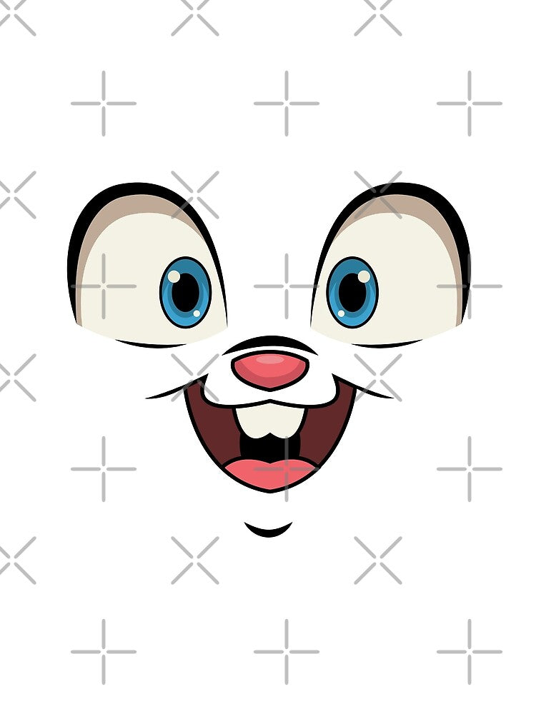 Big Blue Bunny Eyes by Wilder Wood