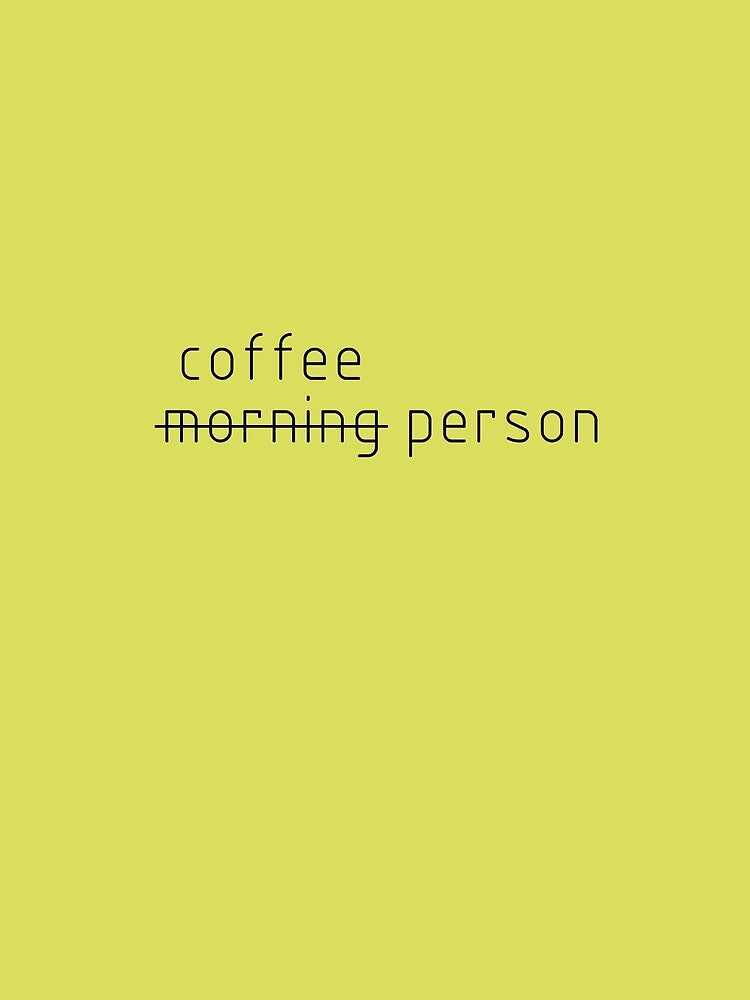 Coffee Person by 3parkys