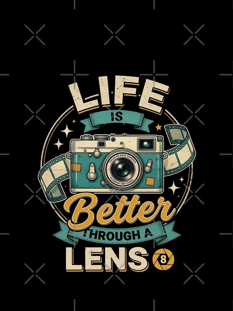 Life is Better Through a Lens Vintage Camera Photography by CF_VintageDesign