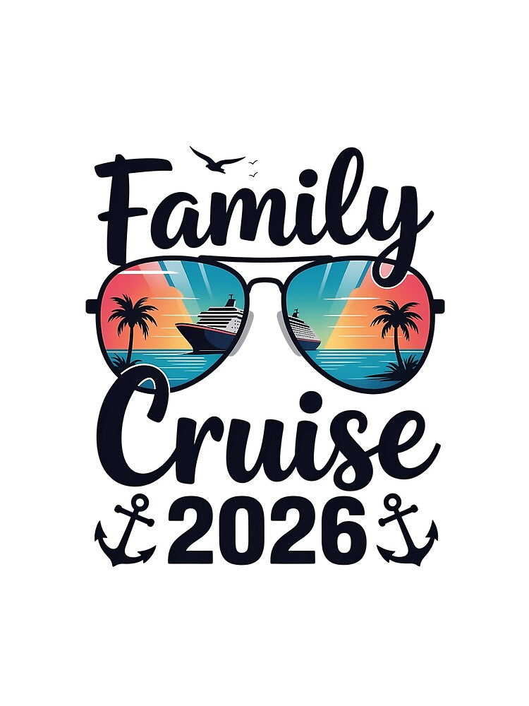 Family Cruise 2026 Summer Vacation Matching Family Cruise by tiekanamac