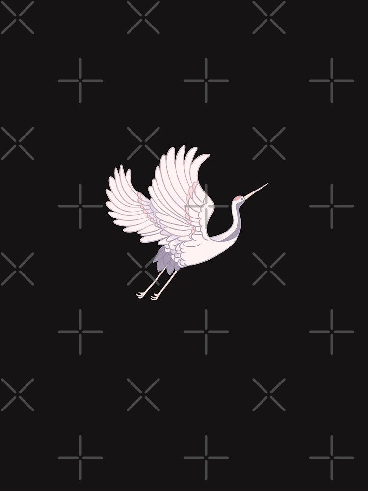 Flying Crane by shoplilacsky