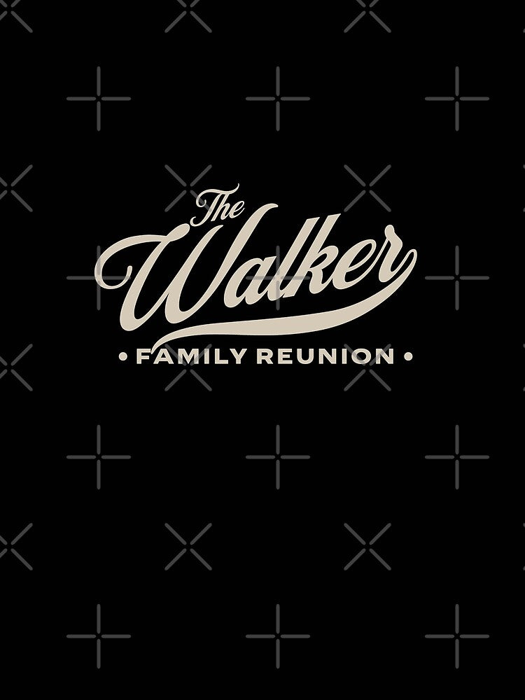 Vintage Walker Family Reunion Coat of Arms or Crest Walker by CattlettArt