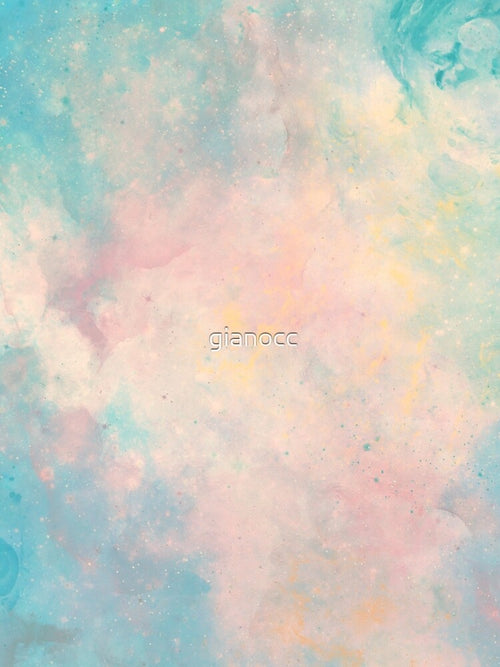 abstract design, cotton clouds of subdued, light and soft colors by gredadesigns