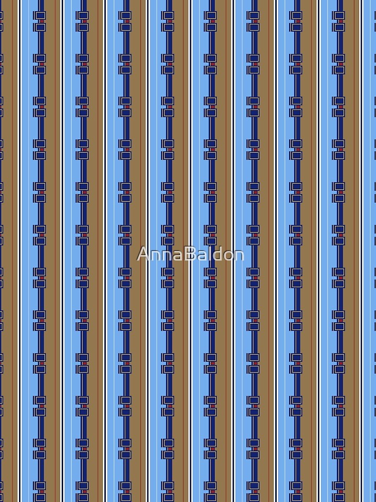 Ishtar gate pattern by AnnaBaldon