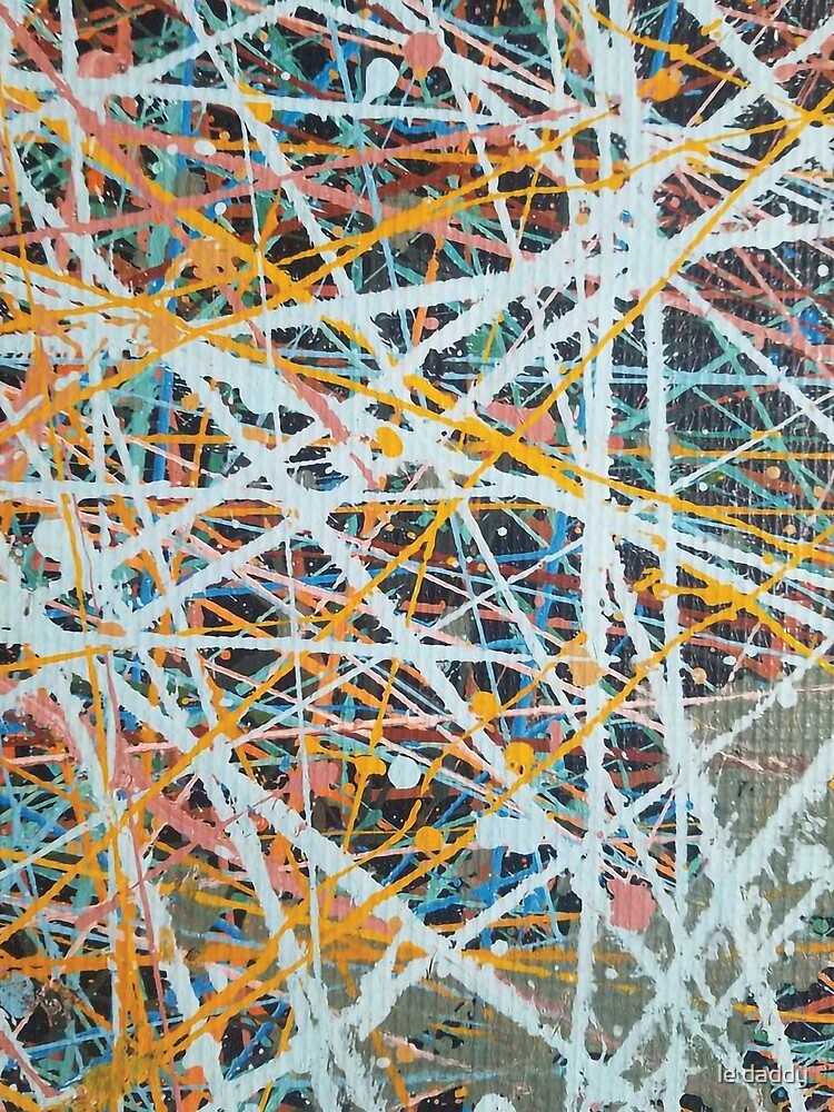 Jackson Pollack - Fractal Chaos Study by le daddy
