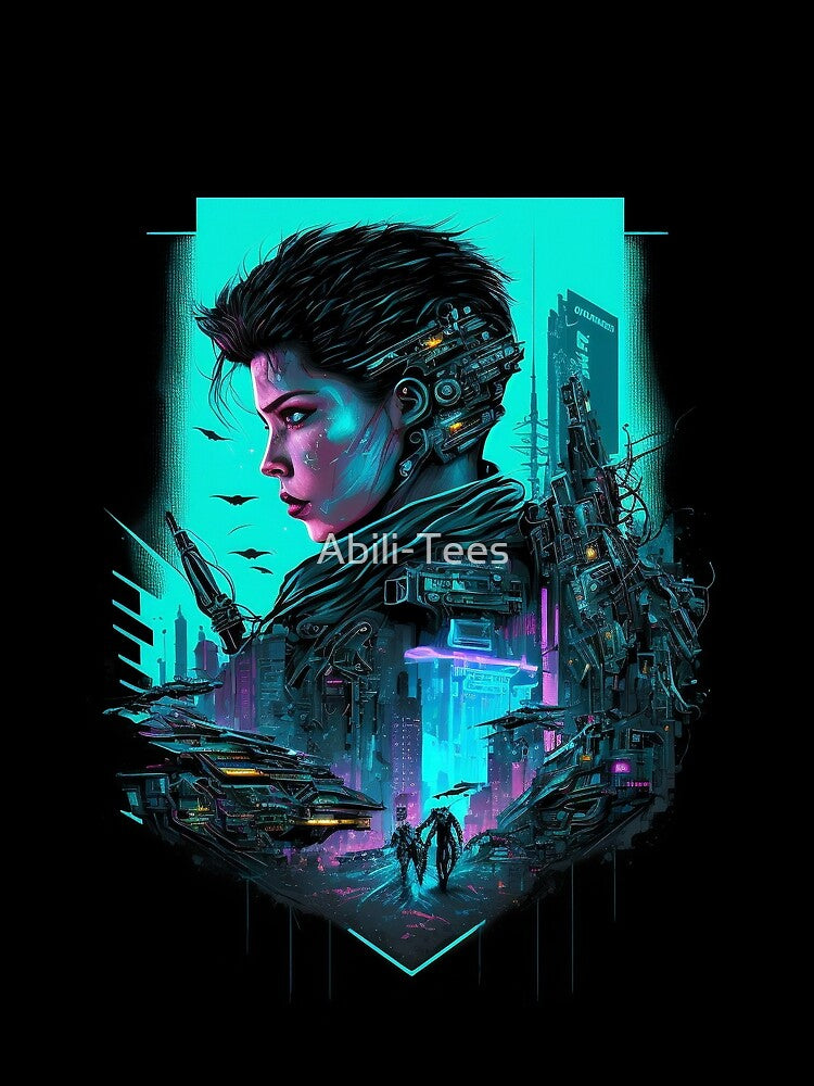Cyberpunk Rebellion by Abili-Tees