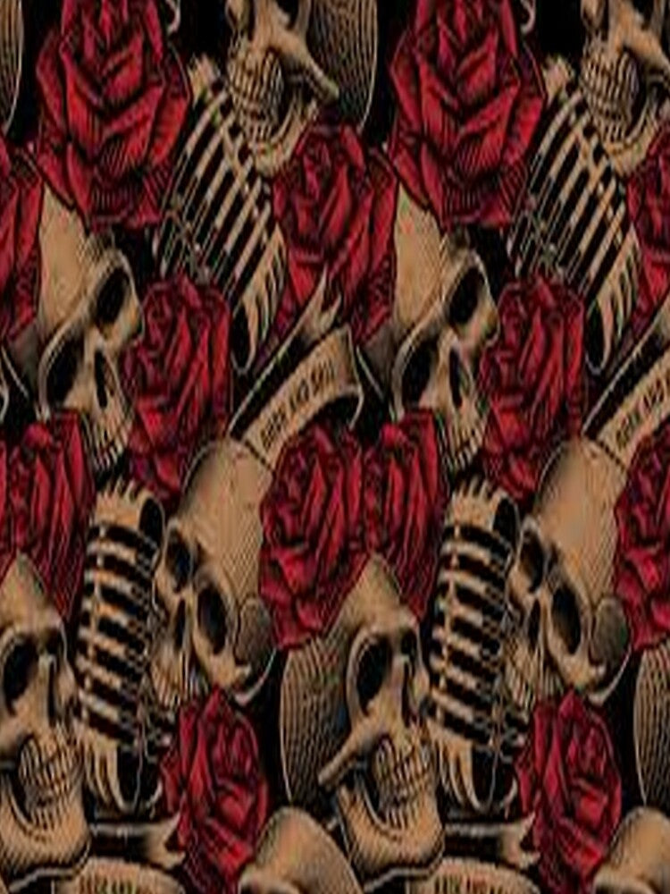 rose skulls by RevRestco