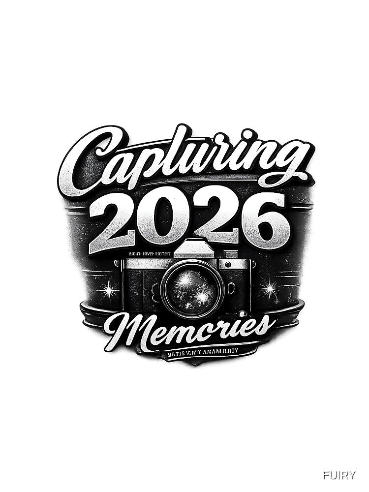 Capturing 2026 Memories | Vintage Camera Photography New Year Gift by FUIRY
