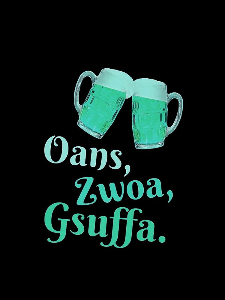 Oktoberfest Oans Zwoa Gsuffa Tee Premium T-Shirt by spolayastore