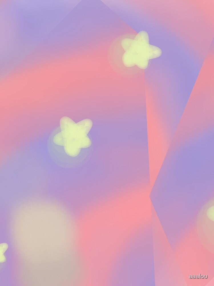 Star Glow Cotton Candy Swirl by aaalou