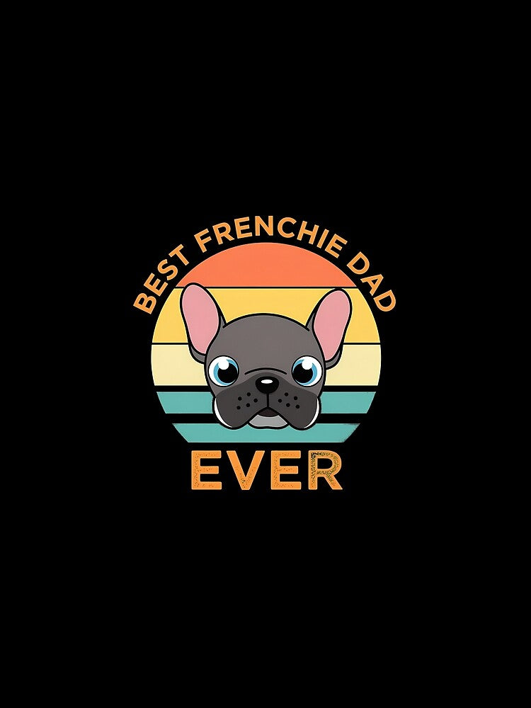 Best Frenchie Dad Ever Kids by OlyvieArt