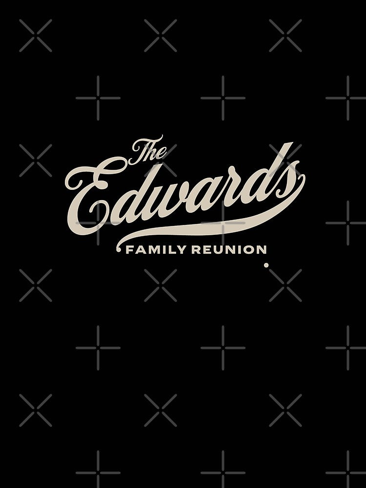Vintage Edwards Family Reunion Coat of Arms or Crest Edwards by CattlettArt