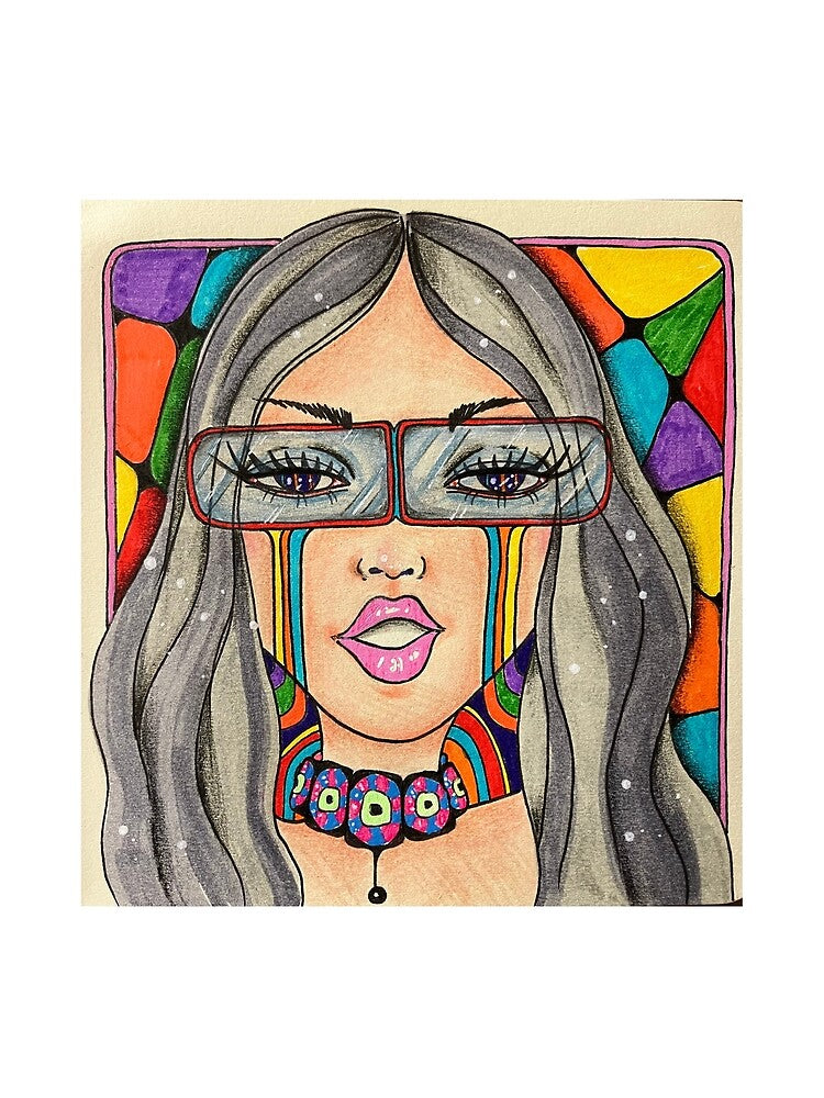 Rainbow Girl by WhimsyBina
