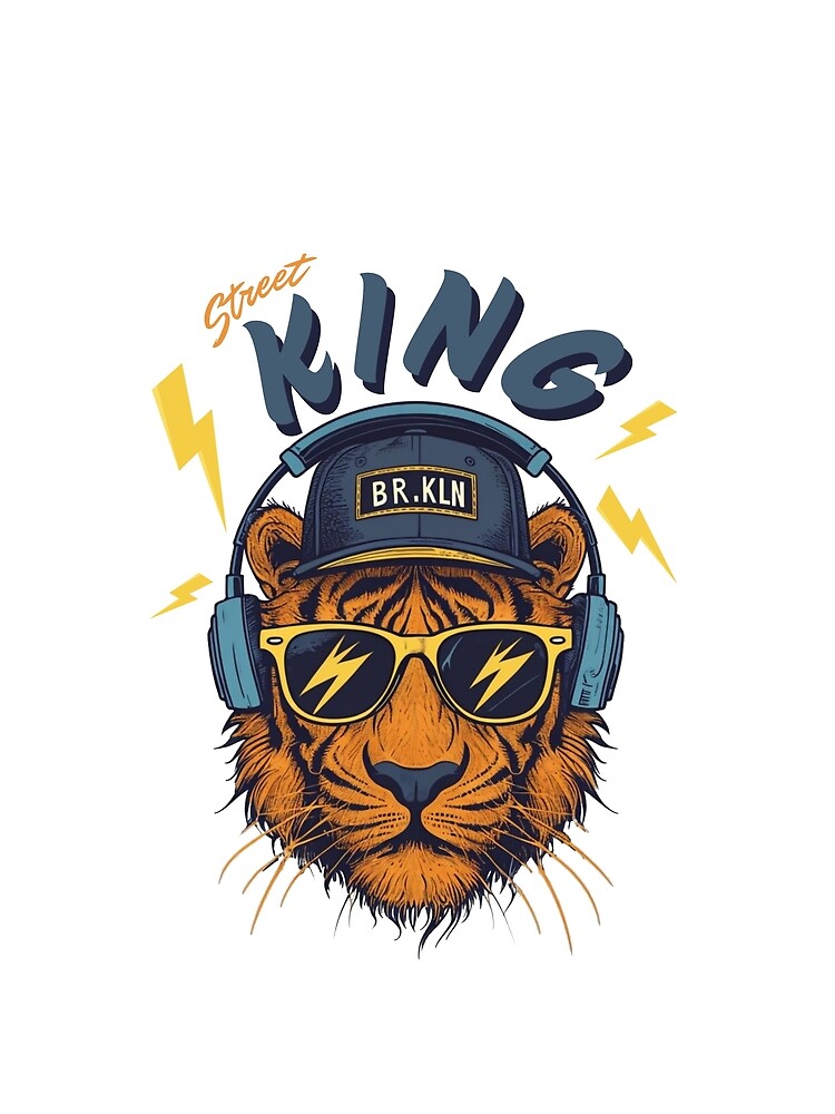 Street King – Urban Tiger Vibes by ZerotwoStudio