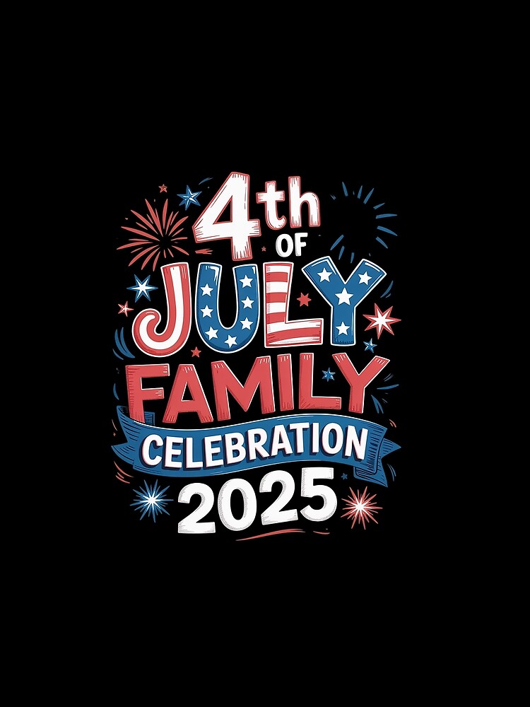 4Th Of July Family Celebration 2025 Family Matching Group by AnixieArtFun