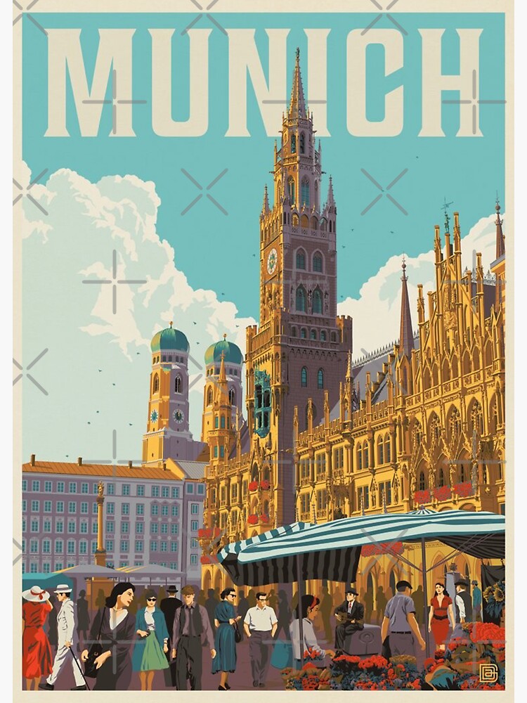 Munich Germany Vintage travel by More than Myriad
