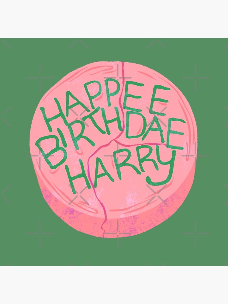 Charming Pink and Green Birthday Cake by Yulia Saraswati