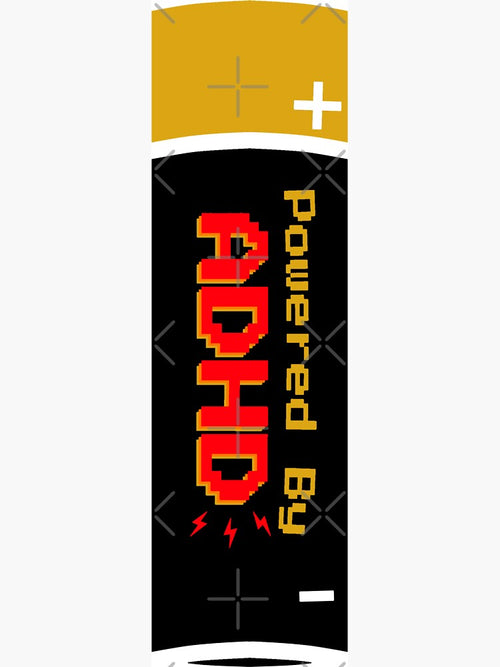 ADHD Battery. by WILDCARDARTCO