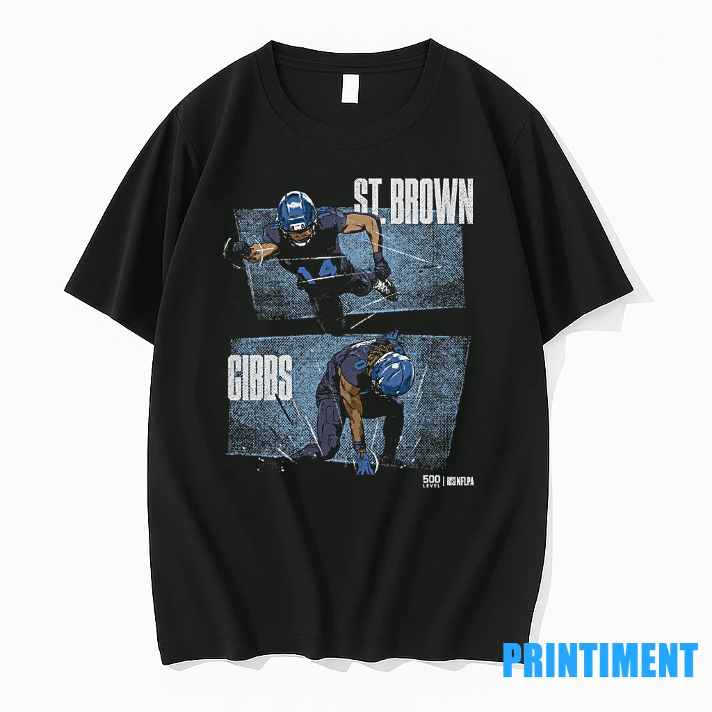 Jahmyr Gibbs T Shirt Detroit Football 14 Tshirts Sweater