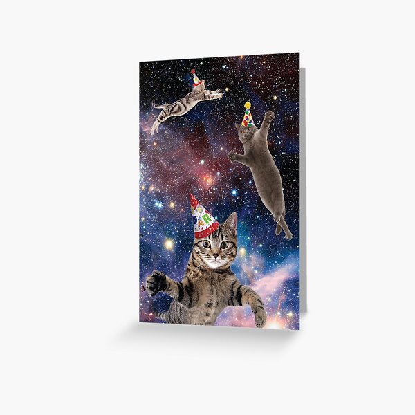 Cats in Space Birthday by Alyssa Brensinger