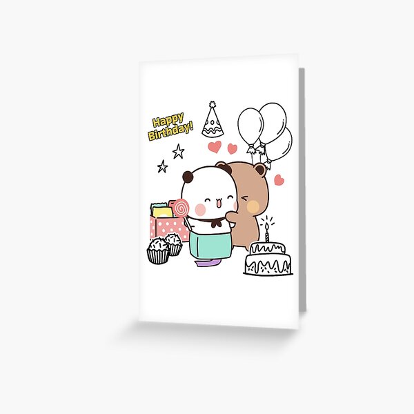 Happy Birthday from DuDu Bear and BuBu Panda by Pandety