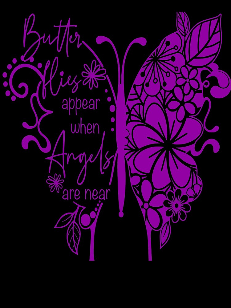 Butterflies Appear when Angels are near by Athena Milonas