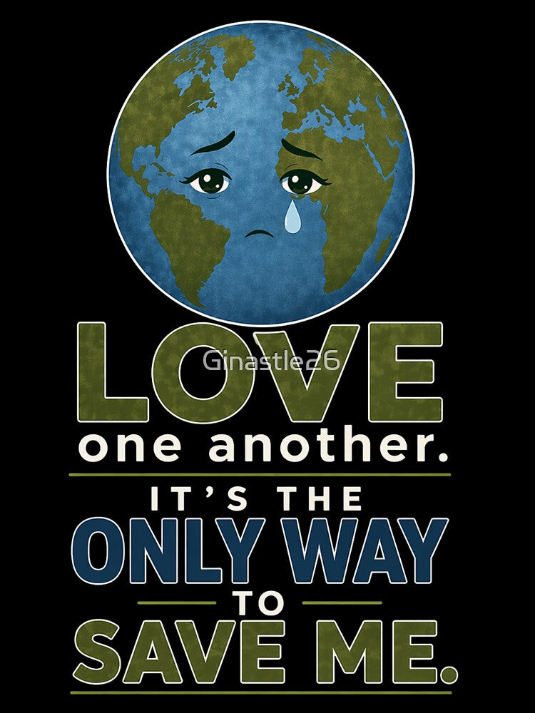 Love One Another Save Me Earth Day Shirt by Ginastle26