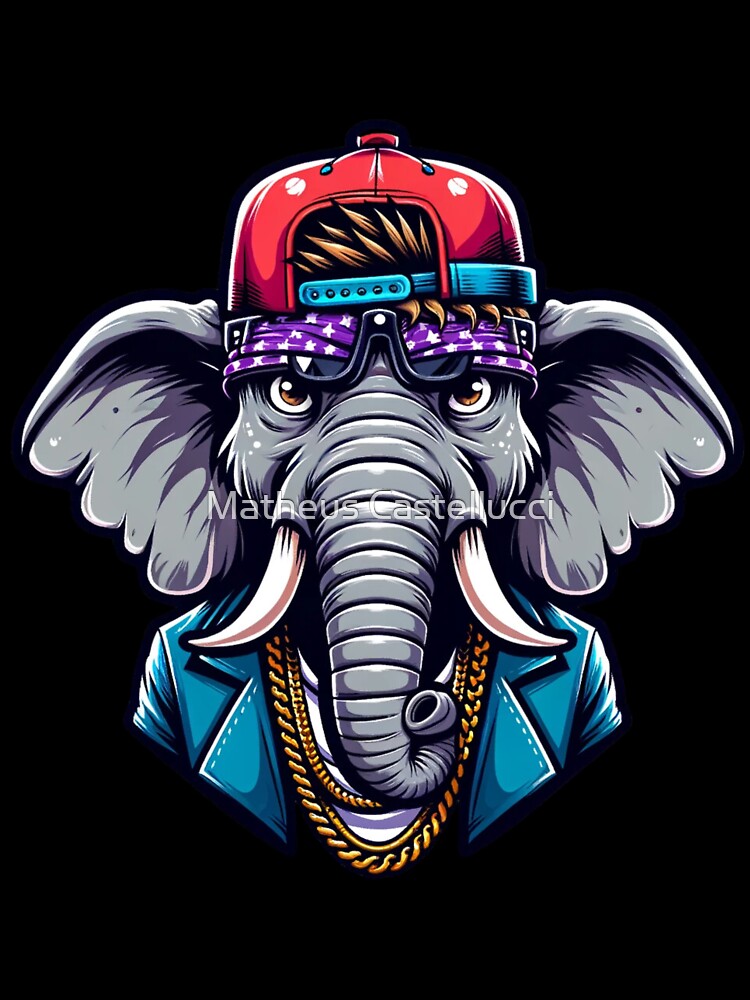 Gangster Elephant by Matheus Castellucci