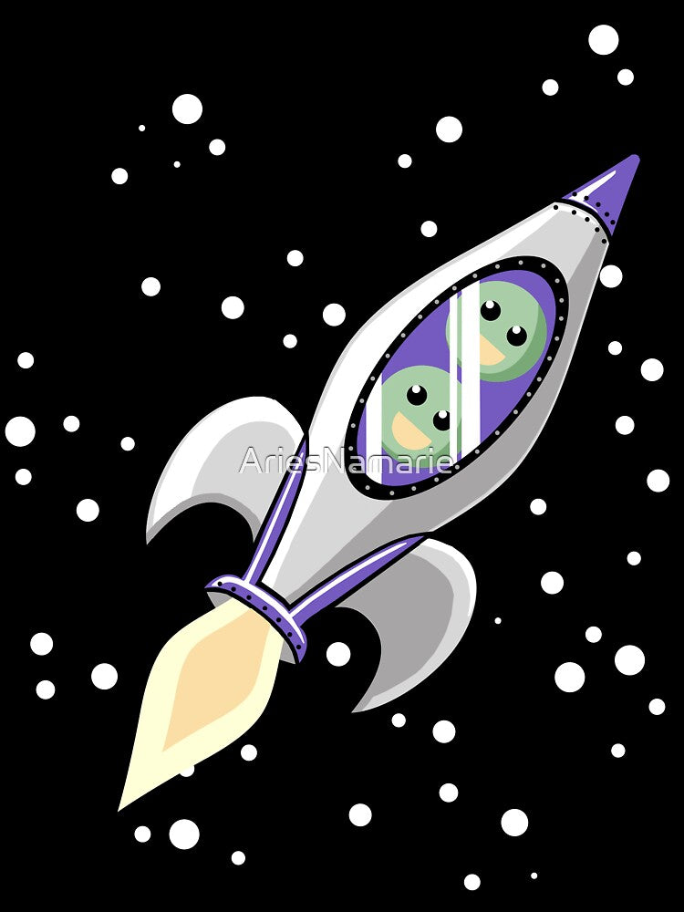 Two Peas in a Space Pod by AriesNamarie